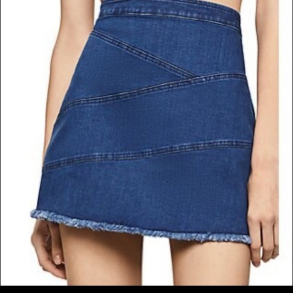 BCBGeneration denim mini skirt